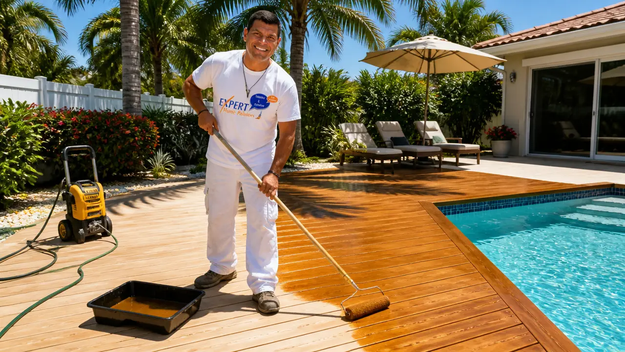 Expert Home Painters Exterior Deck Staining